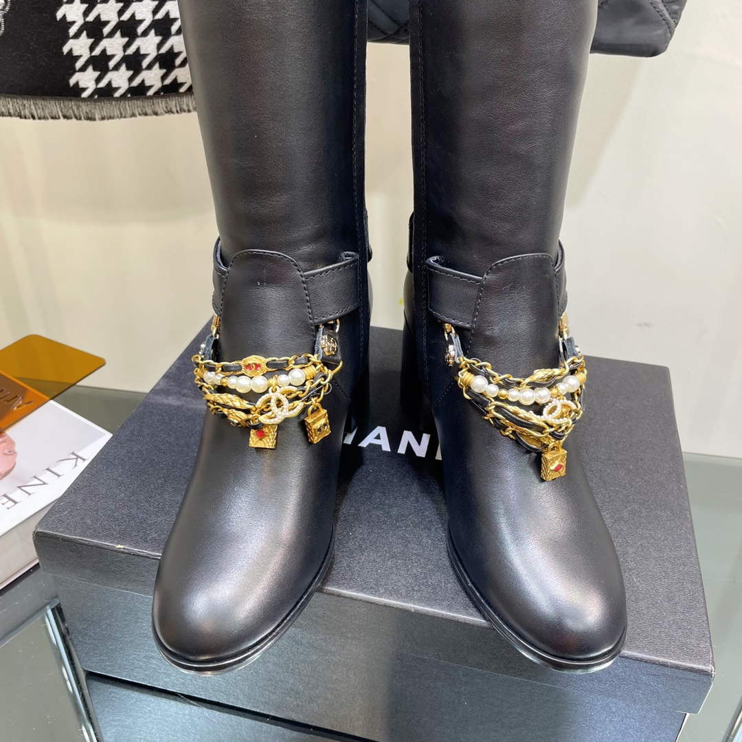 Chanel Women's Boot Shoes G38807 | chanel womens boot shoes g38807 002