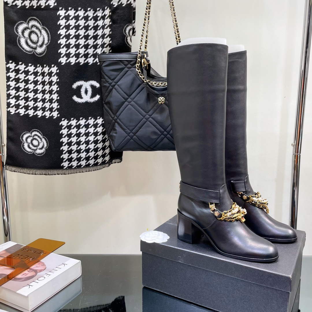Chanel Women's Boot Shoes G38807 | chanel womens boot shoes g38807 008