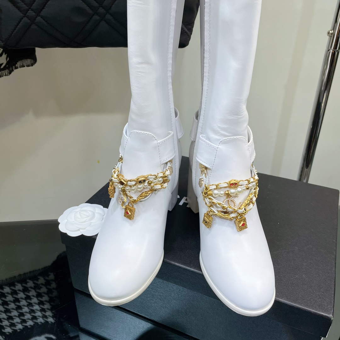 Chanel Women's Boot Shoes G38808 | chanel womens boot shoes g38808 002