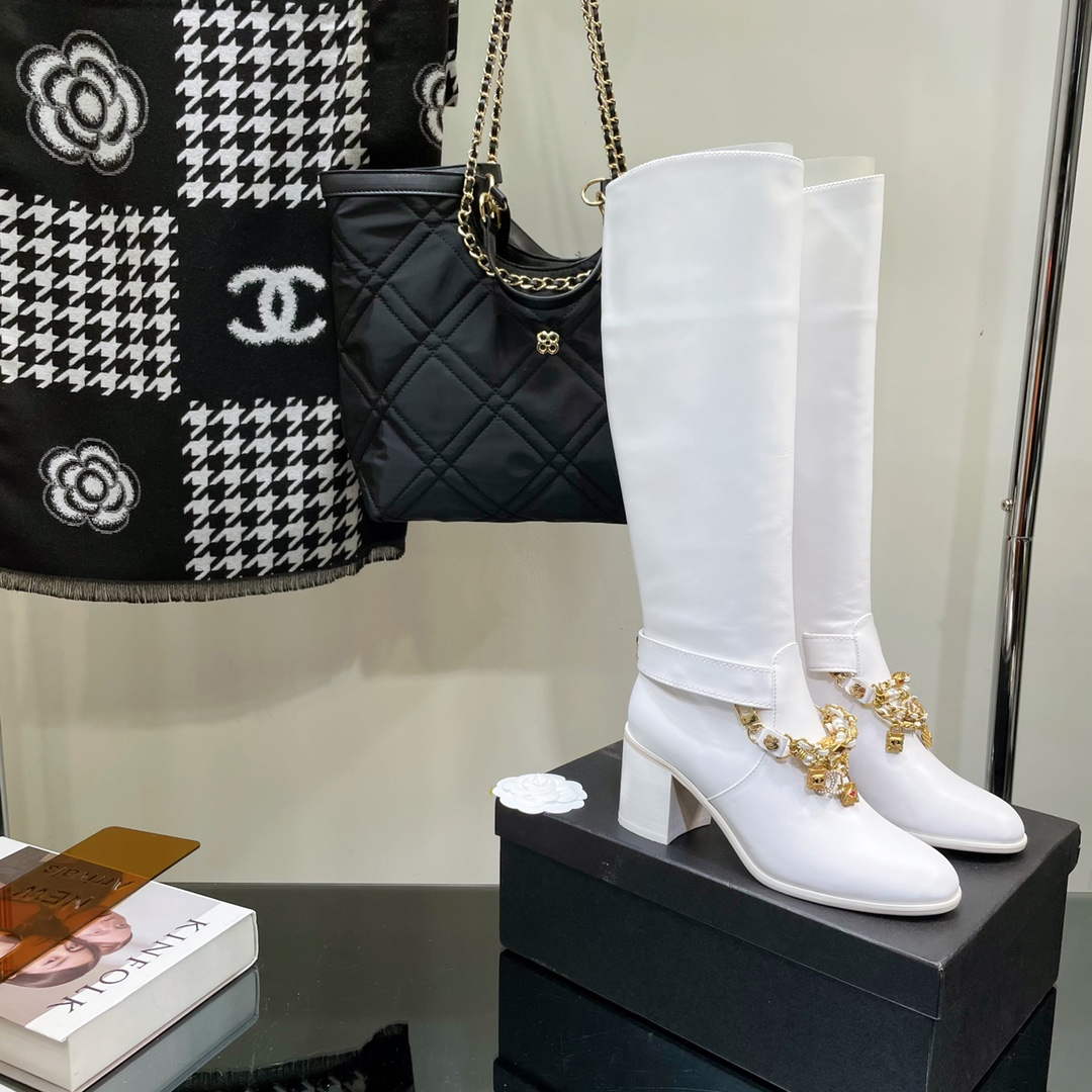 Chanel Women's Boot Shoes G38808 | chanel womens boot shoes g38808 003