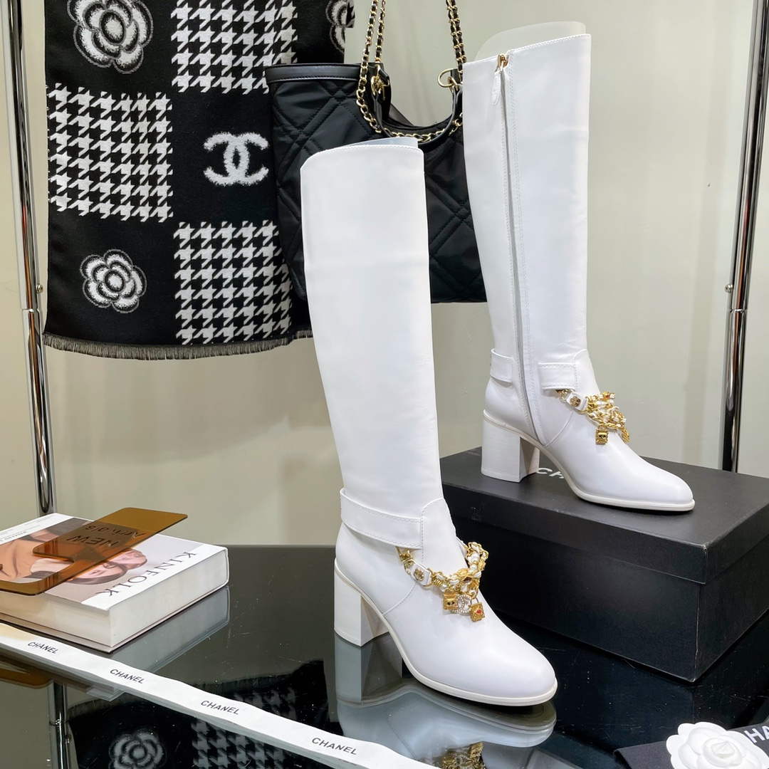 Chanel Women's Boot Shoes G38808 | chanel womens boot shoes g38808 008