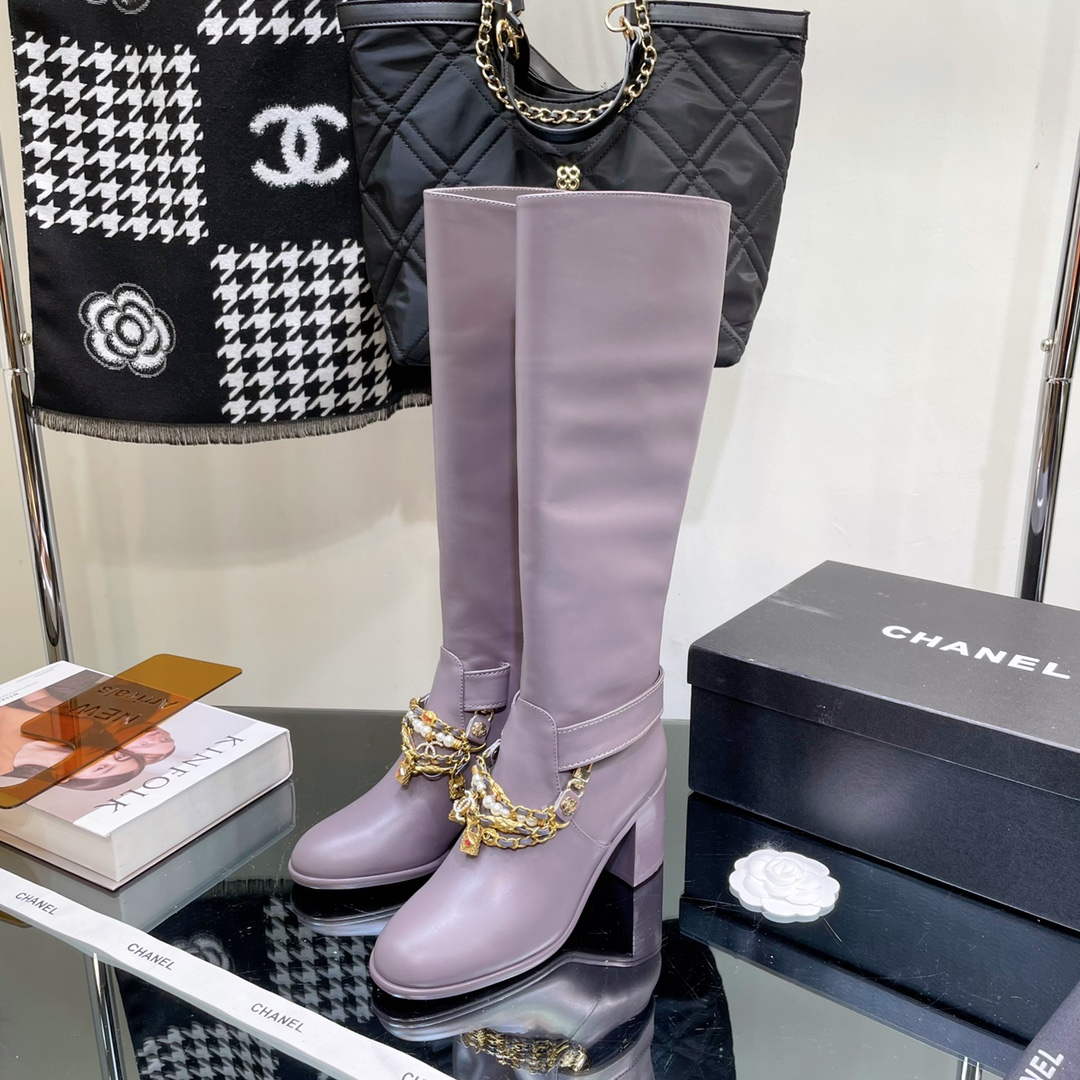 Chanel Women's Boot Shoes G38809 | chanel womens boot shoes g38809 006