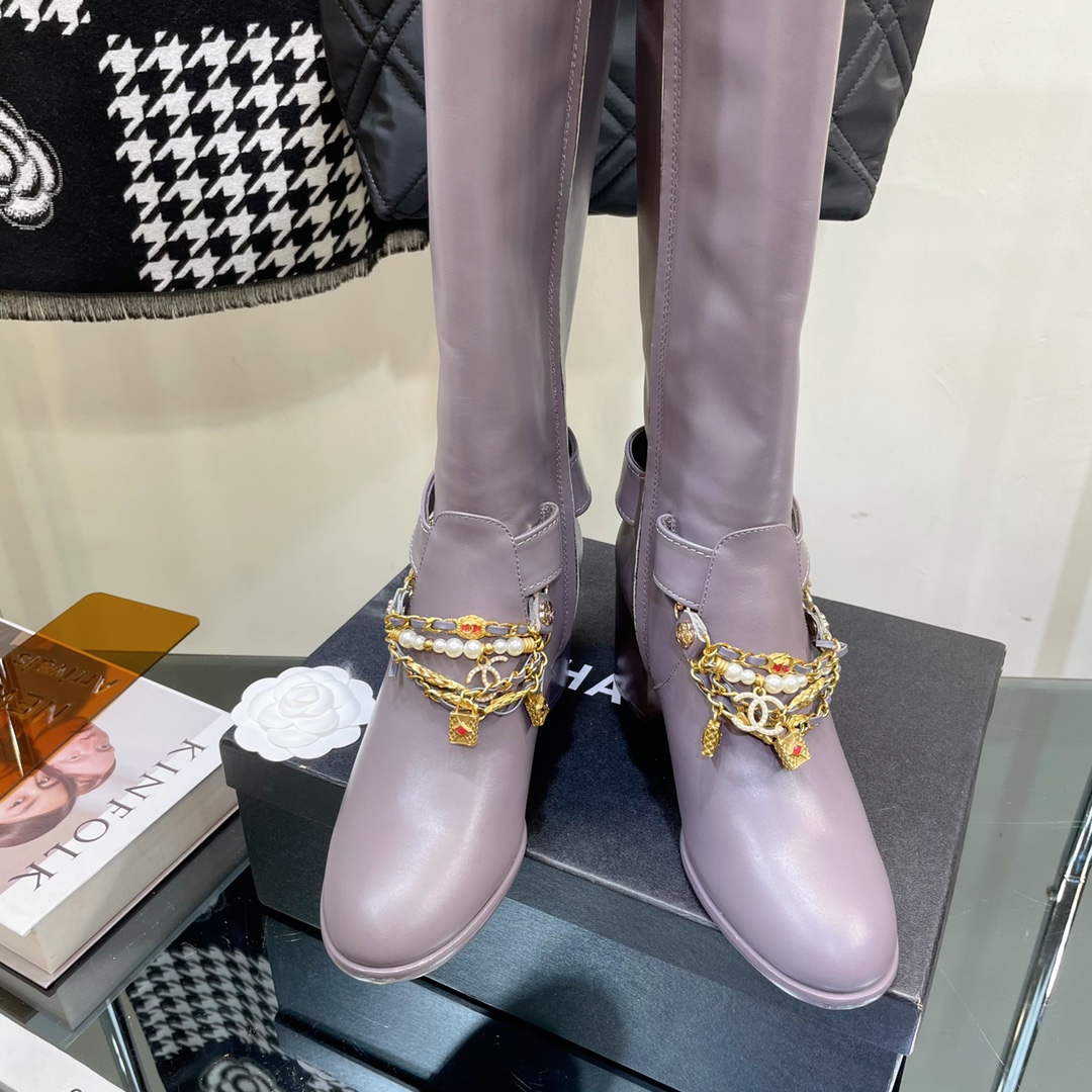 Chanel Women's Boot Shoes G38809 | chanel womens boot shoes g38809 008