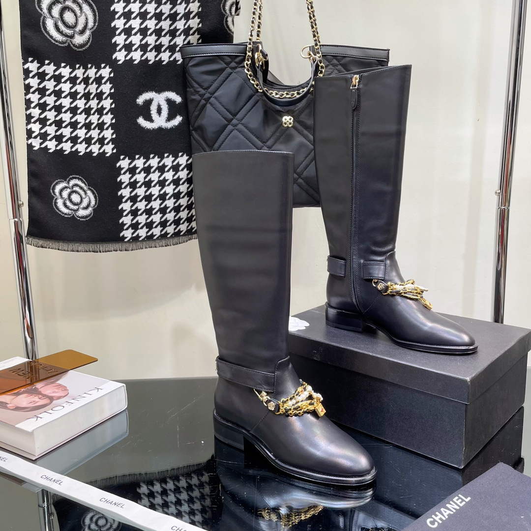 Chanel Women's Boot Shoes G38811 | chanel womens boot shoes g38811 005