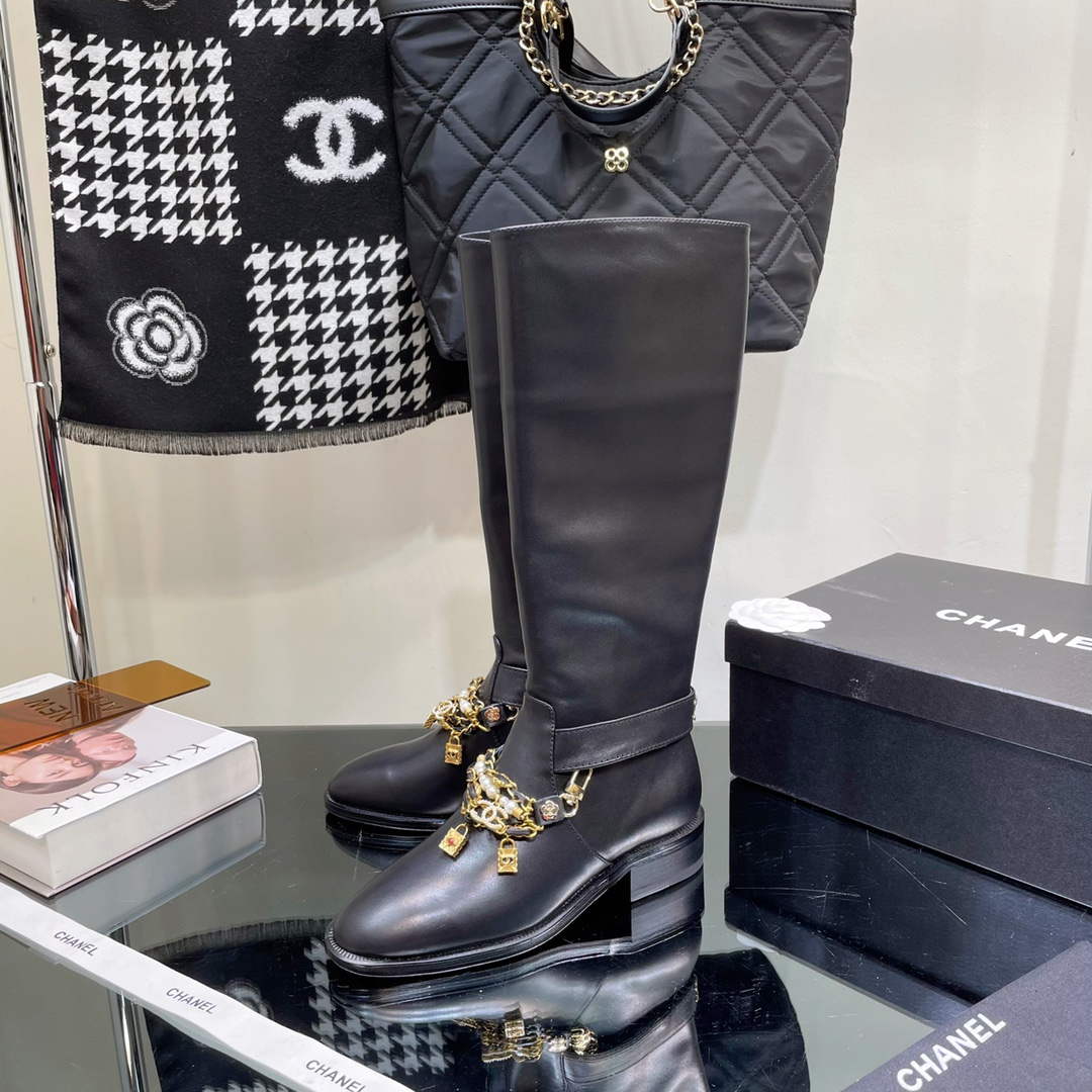 Chanel Women's Boot Shoes G38811 | chanel womens boot shoes g38811 009
