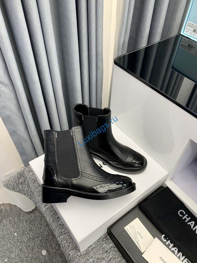 Chanel Women's Shoes Ankle Boots 189725 | chanel womens shoes ankle boots 1897275 001