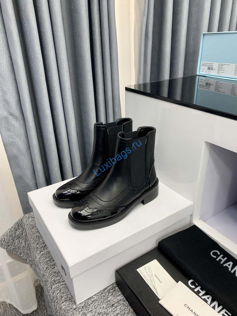 Chanel Women's Shoes Ankle Boots 189725 | chanel womens shoes ankle boots 1897275 006