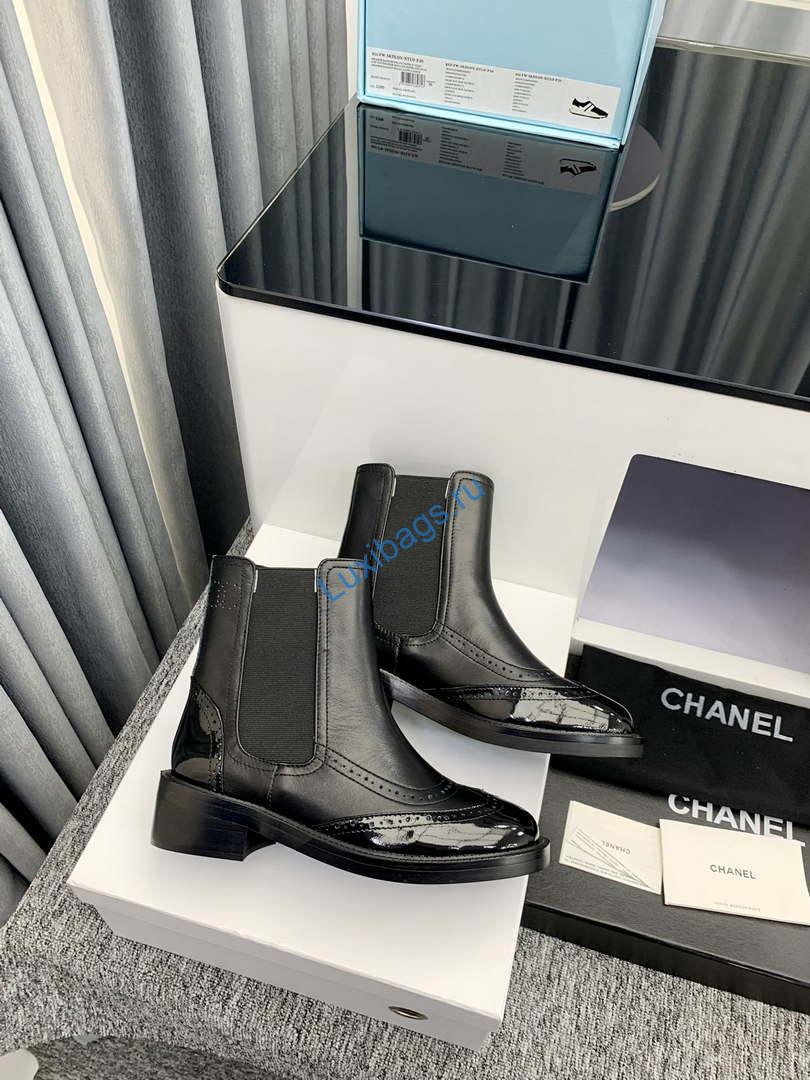 Chanel Women's Shoes Ankle Boots 189725 | chanel womens shoes ankle boots 1897275 008
