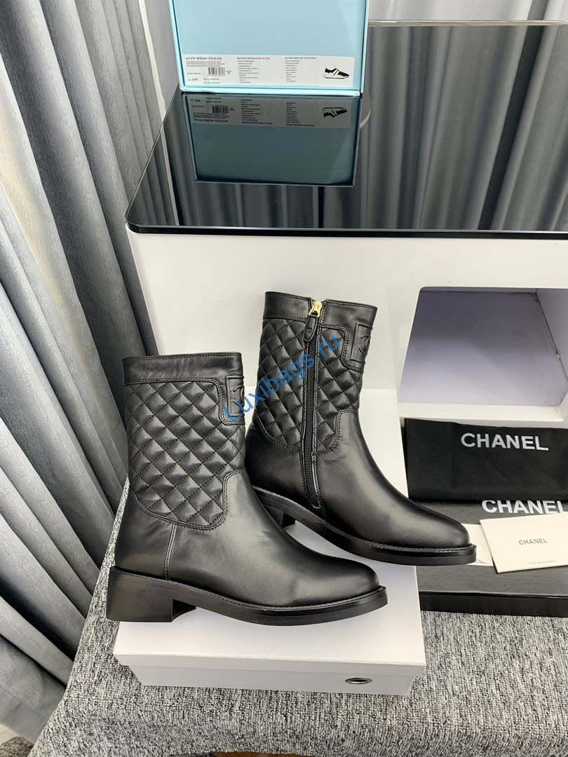 Chanel Women's Shoes Ankle Boots 189728 | chanel womens shoes ankle boots 189728 002