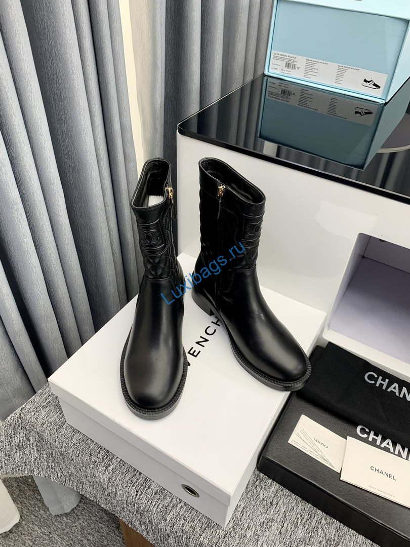 Chanel Women's Shoes Ankle Boots 189728 | chanel womens shoes ankle boots 189728 005