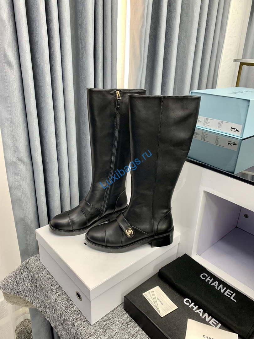 Chanel Women's Shoes Ankle Boots 189730 | chanel womens shoes ankle boots 189730 008