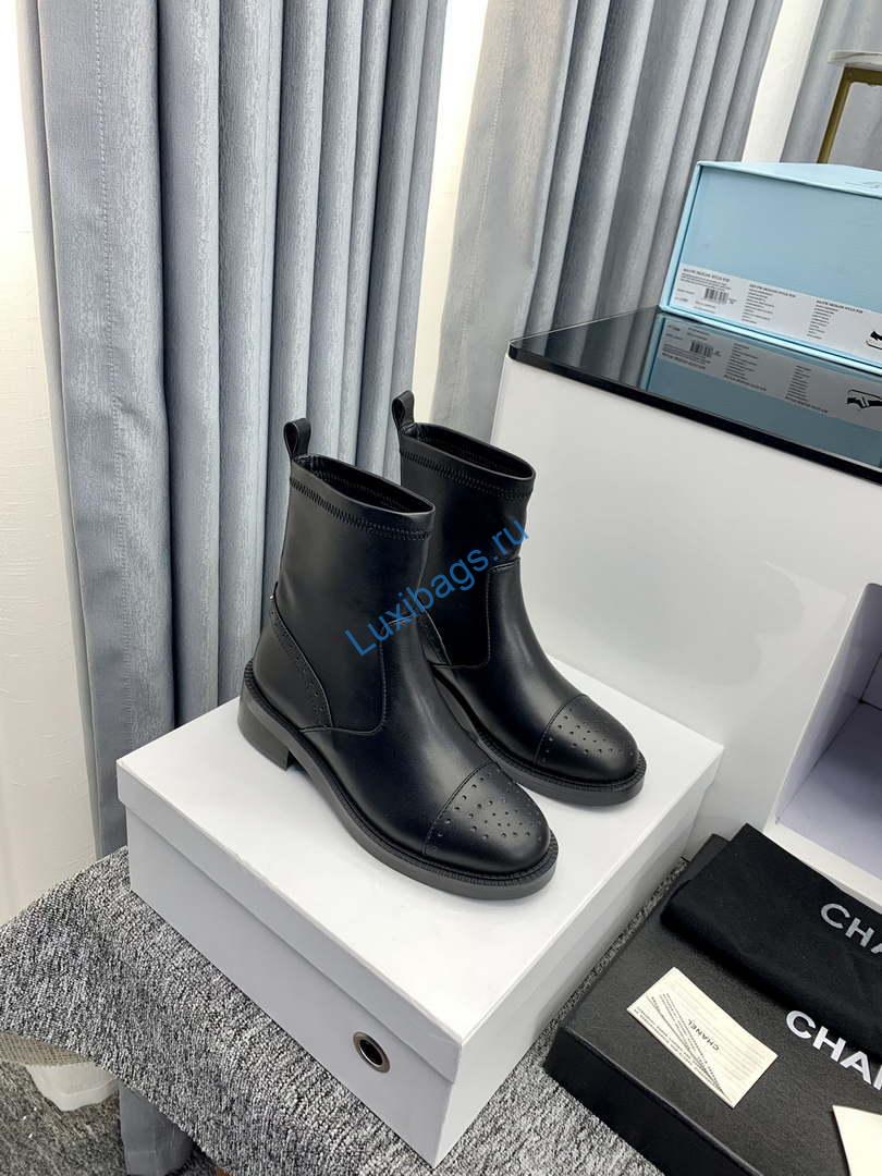 Chanel Women's Shoes Ankle Boots 189741 | chanel womens shoes ankle boots 189741 002