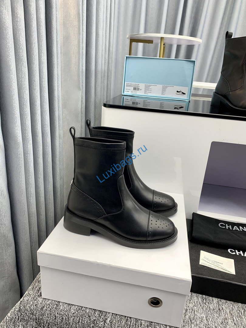 Chanel Women's Shoes Ankle Boots 189741 | chanel womens shoes ankle boots 189741 003