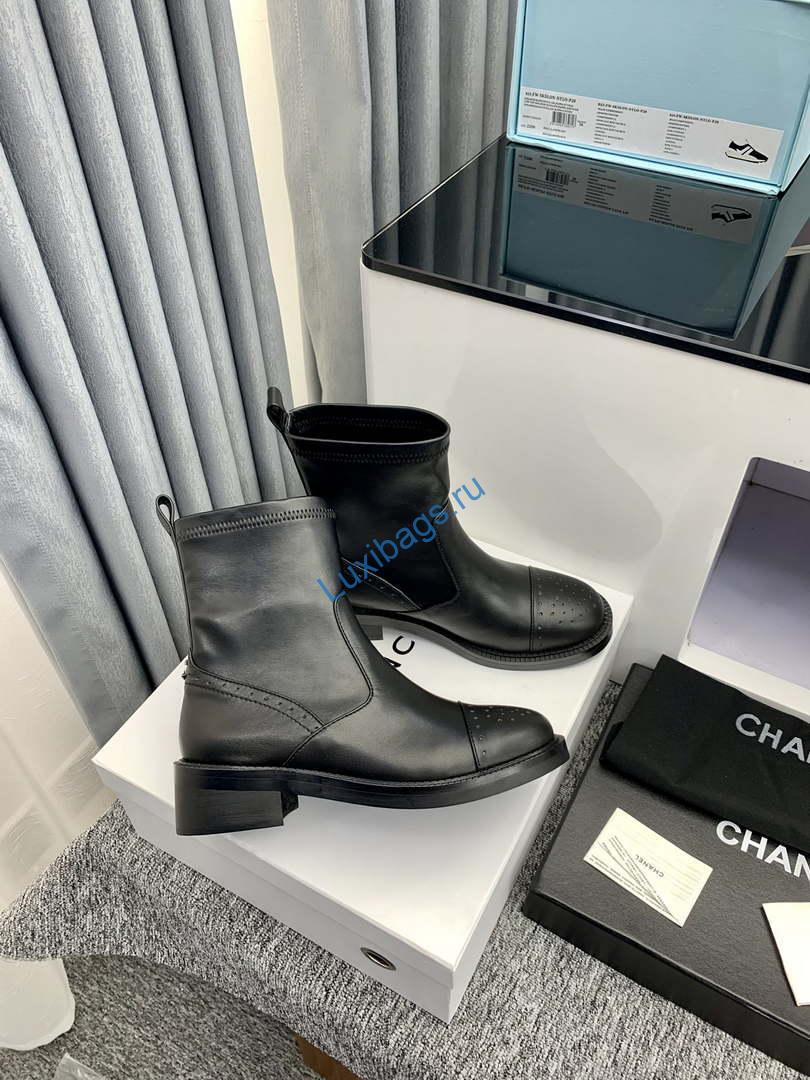 Chanel Women's Shoes Ankle Boots 189741 | chanel womens shoes ankle boots 189741 004