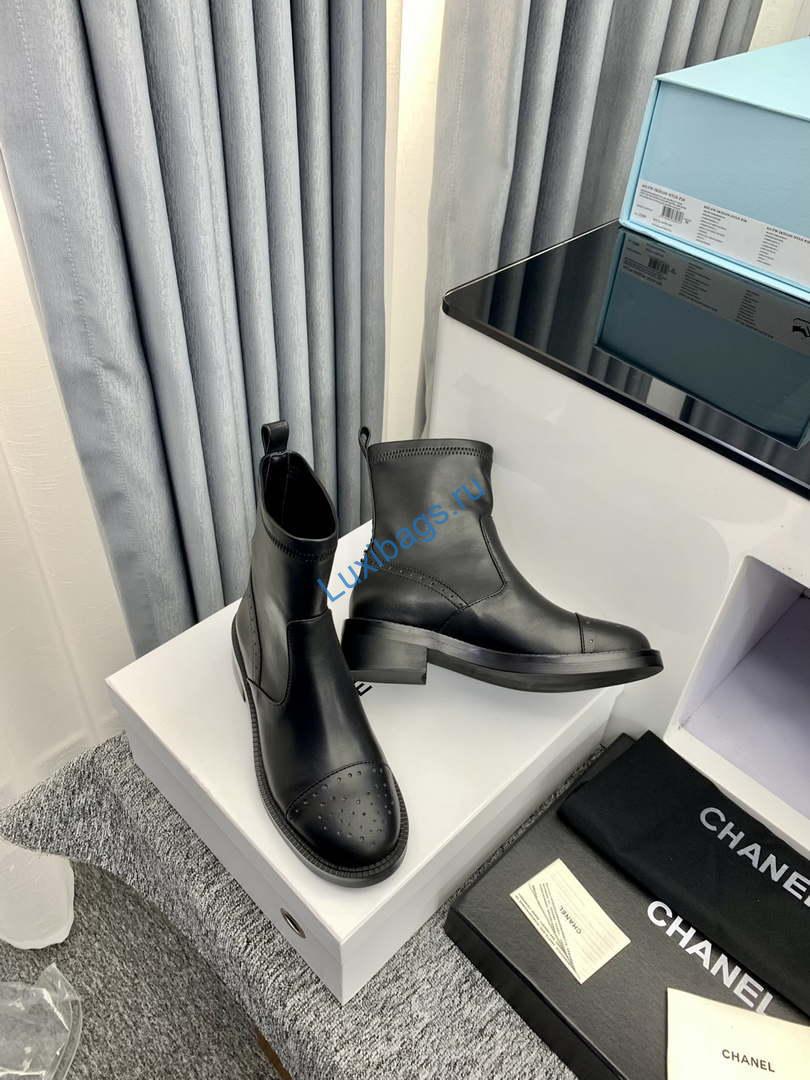 Chanel Women's Shoes Ankle Boots 189741 | chanel womens shoes ankle boots 189741 006