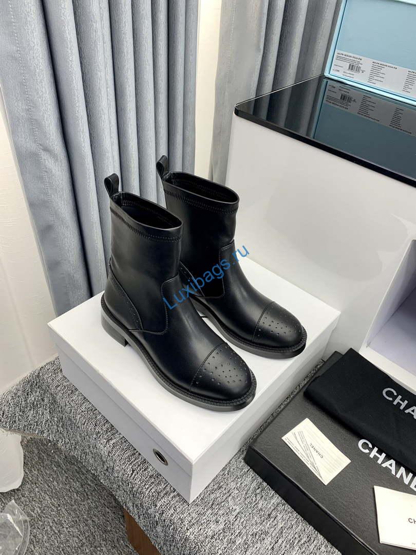 Chanel Women's Shoes Ankle Boots 189741 | chanel womens shoes ankle boots 189741 007