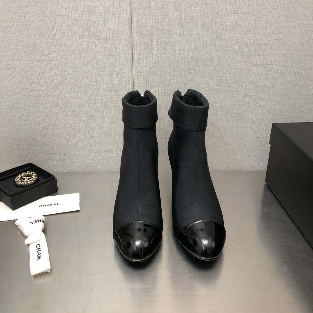 Chanel Women's Shoes Ankle Boots 194351 | chanel womens shoes ankle boots 194351 001