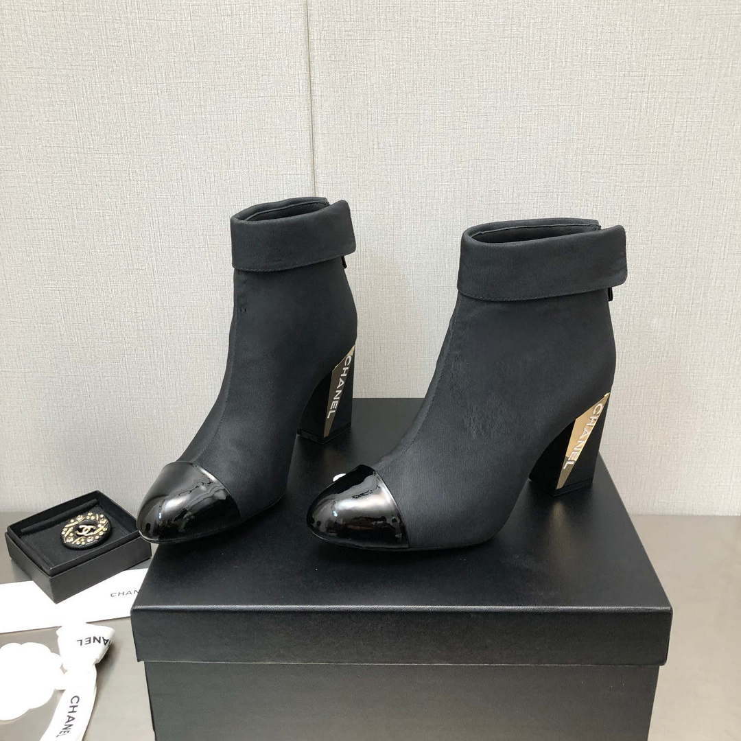 Chanel Women's Shoes Ankle Boots 194351 | chanel womens shoes ankle boots 194351 003