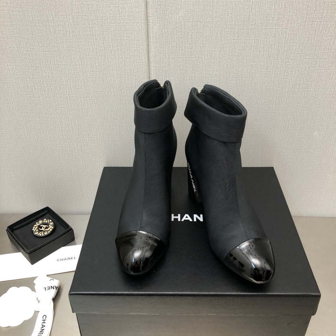 Chanel Women's Shoes Ankle Boots 194351 | chanel womens shoes ankle boots 194351 005