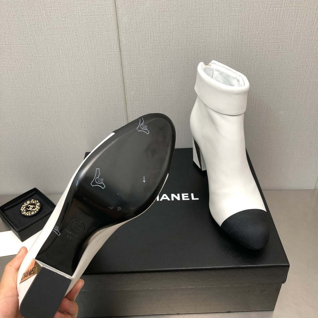 Chanel Women's Shoes Ankle Boots 194352 | chanel womens shoes ankle boots 194352 005