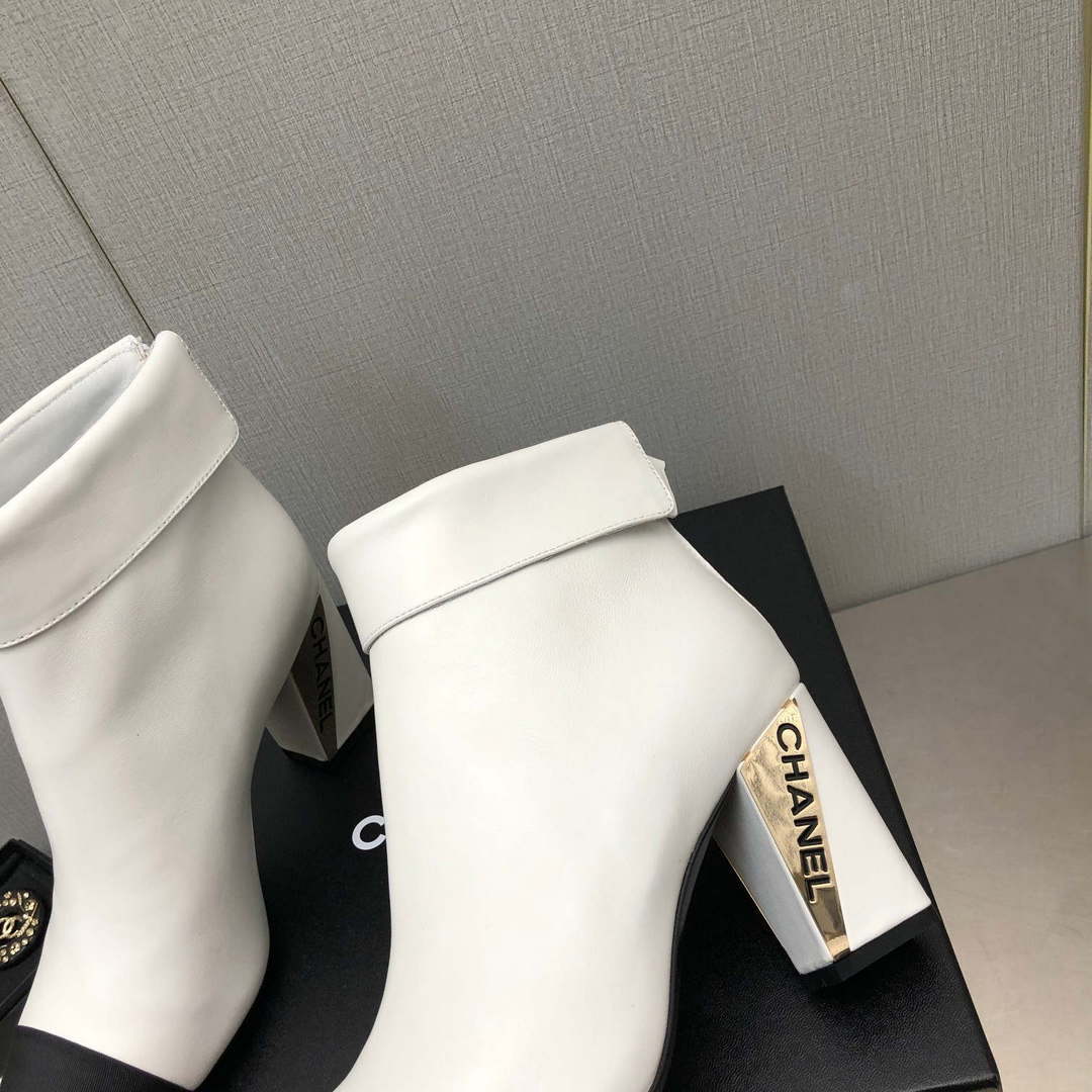 Chanel Women's Shoes Ankle Boots 194352 | chanel womens shoes ankle boots 194352 006