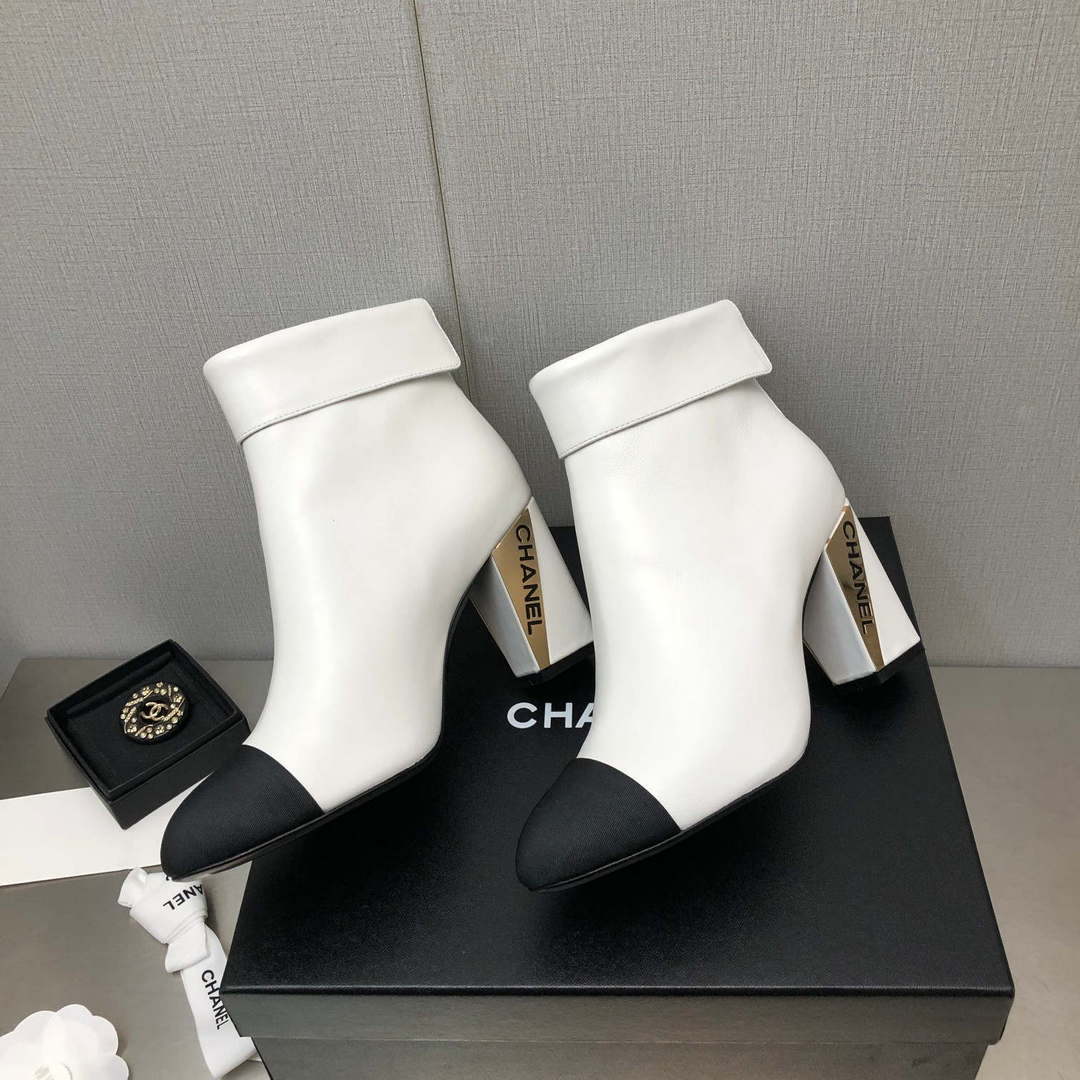 Chanel Women's Shoes Ankle Boots 194352 | chanel womens shoes ankle boots 194352 009