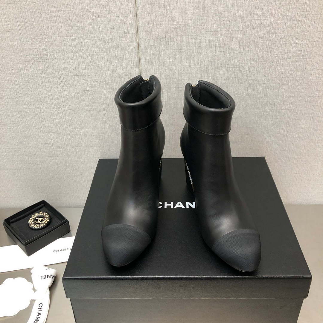 Chanel Women's Shoes Ankle Boots 194353 | chanel womens shoes ankle boots 194353 003