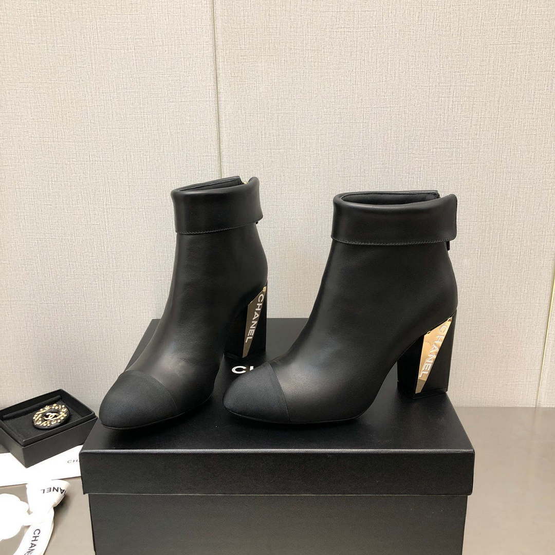 Chanel Women's Shoes Ankle Boots 194353 | chanel womens shoes ankle boots 194353 007