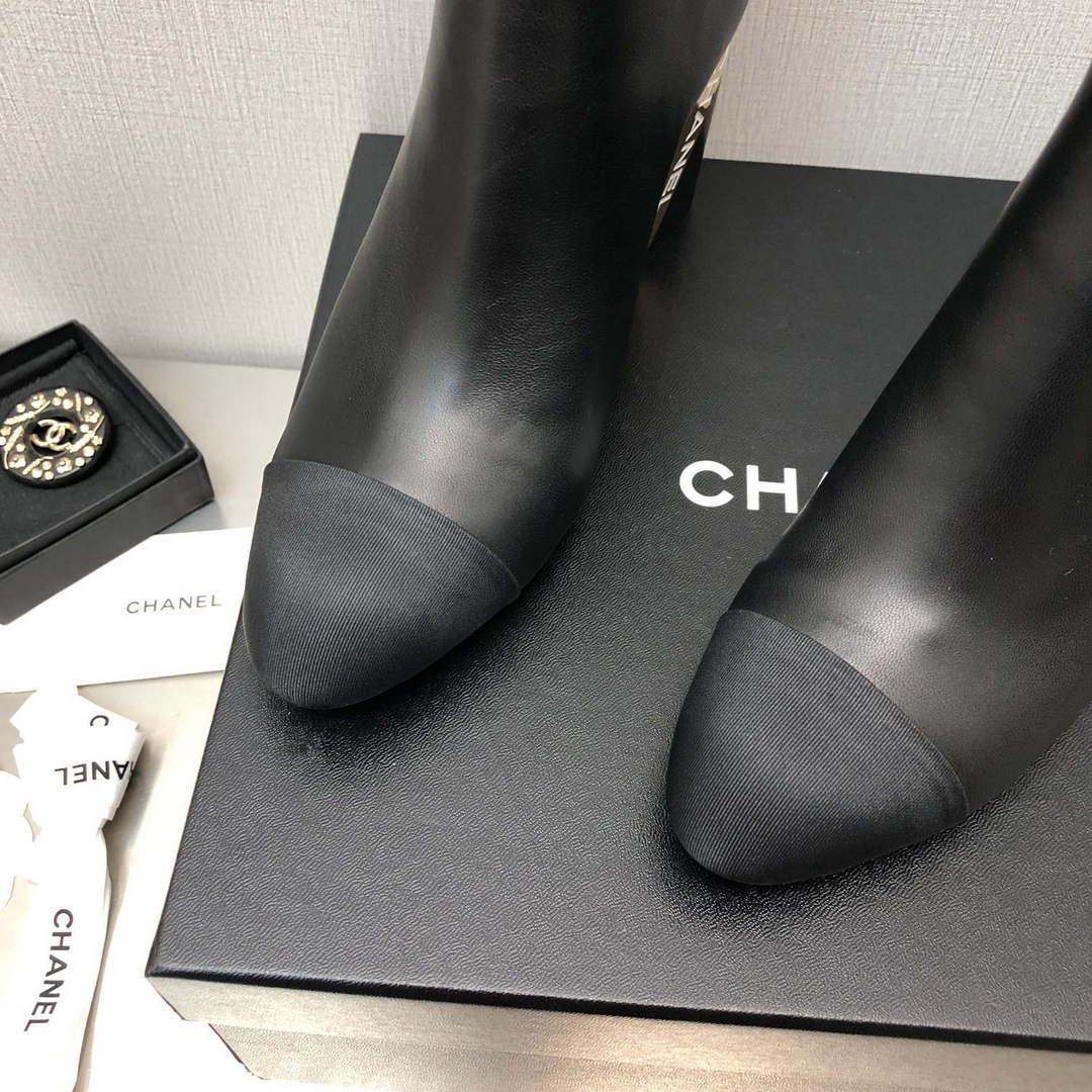 Chanel Women's Shoes Ankle Boots 194353 | chanel womens shoes ankle boots 194353 009