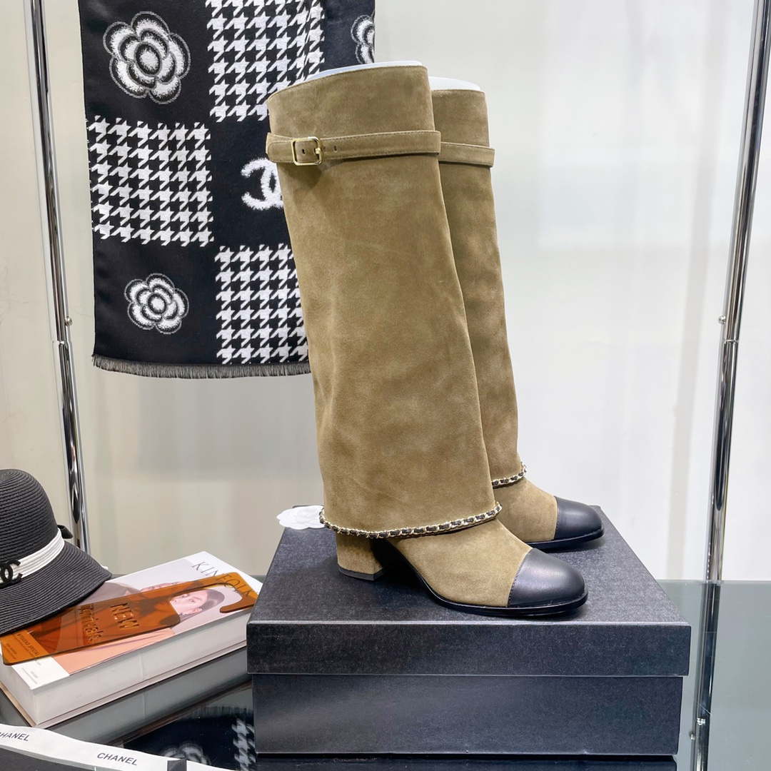 Chanel Women's Shoes High Boots G38818 | chanel womensshoes highboots g38818 009