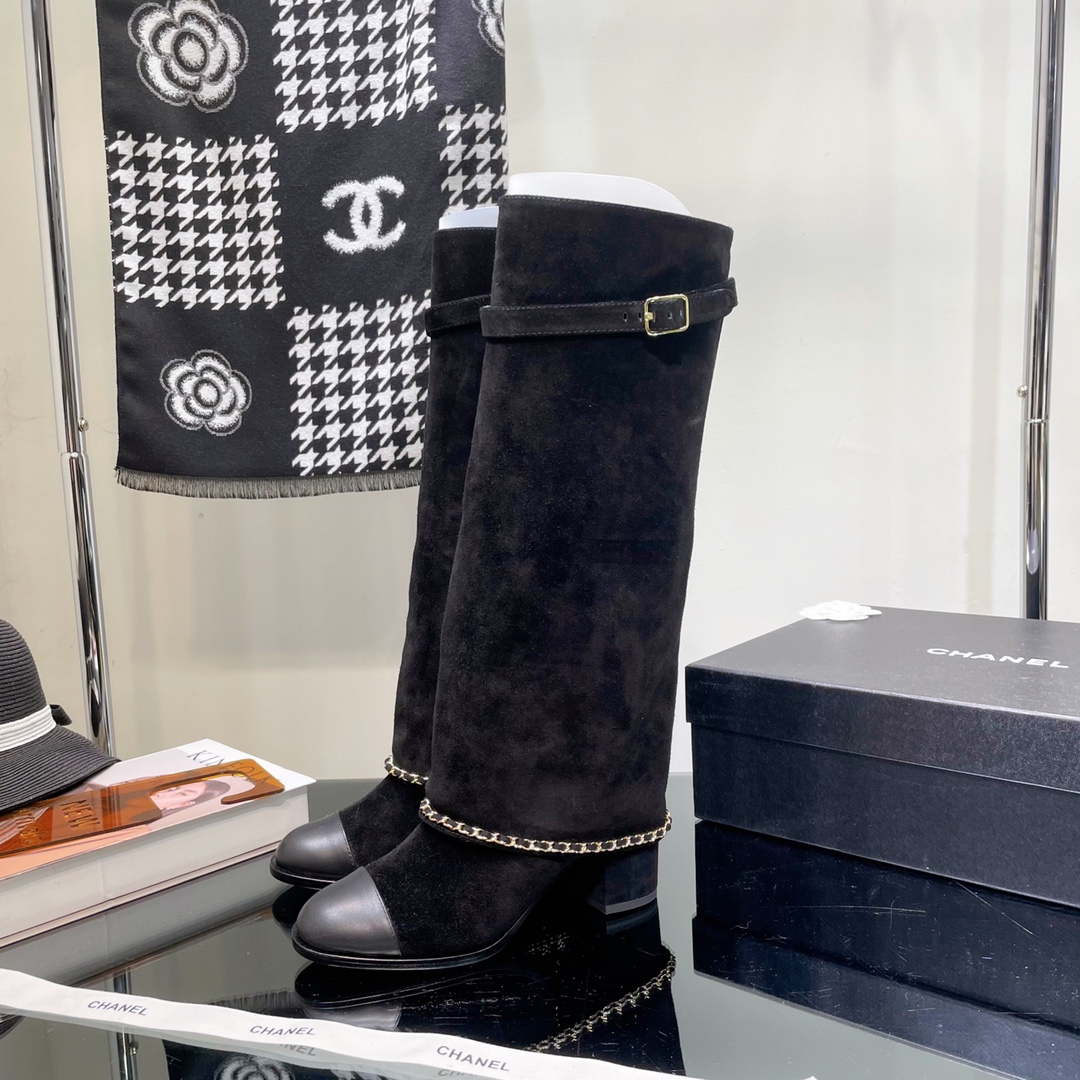 Chanel Women's Shoes High Boots G38819 | chanel womensshoes highboots g38819 006