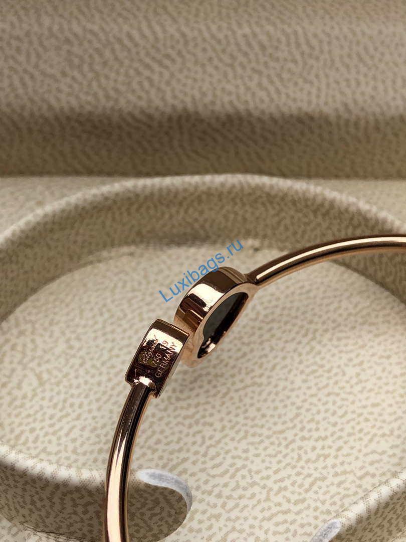 Chopard HAPPY HEARTS Barcelet857482-5200 Rose Gold ONYX | chopard happy hearts barcelet857482 5200 rose gold onyx 009