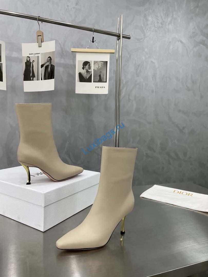 Dior Women's Shoes Kci806vvv_S900 D-Fame Heeled Ankle Boot 192876 | diorwomen sshoes d fameheeledankleboot kci806vvv s900 192876 003