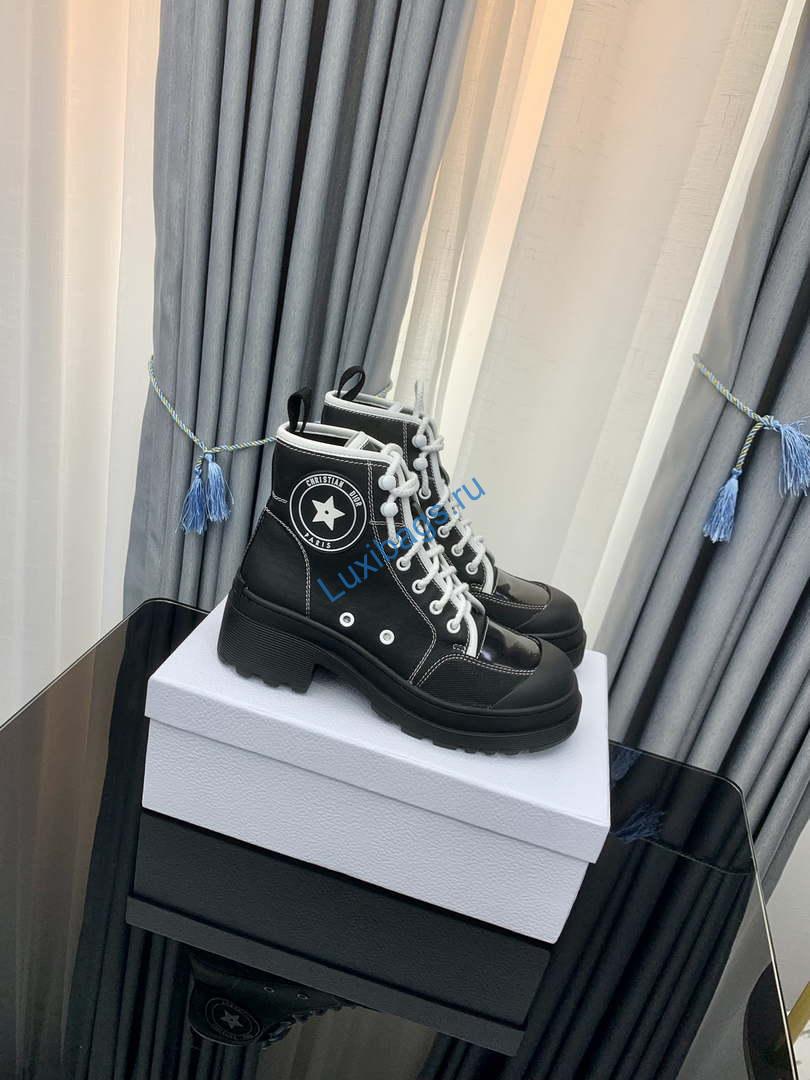 Dior Women's Shoes - D-Rise Ankle Boot - KCI767TFC_S17X 001 | diorwomen sshoes d riseankleboot kci767tfc s17x 005