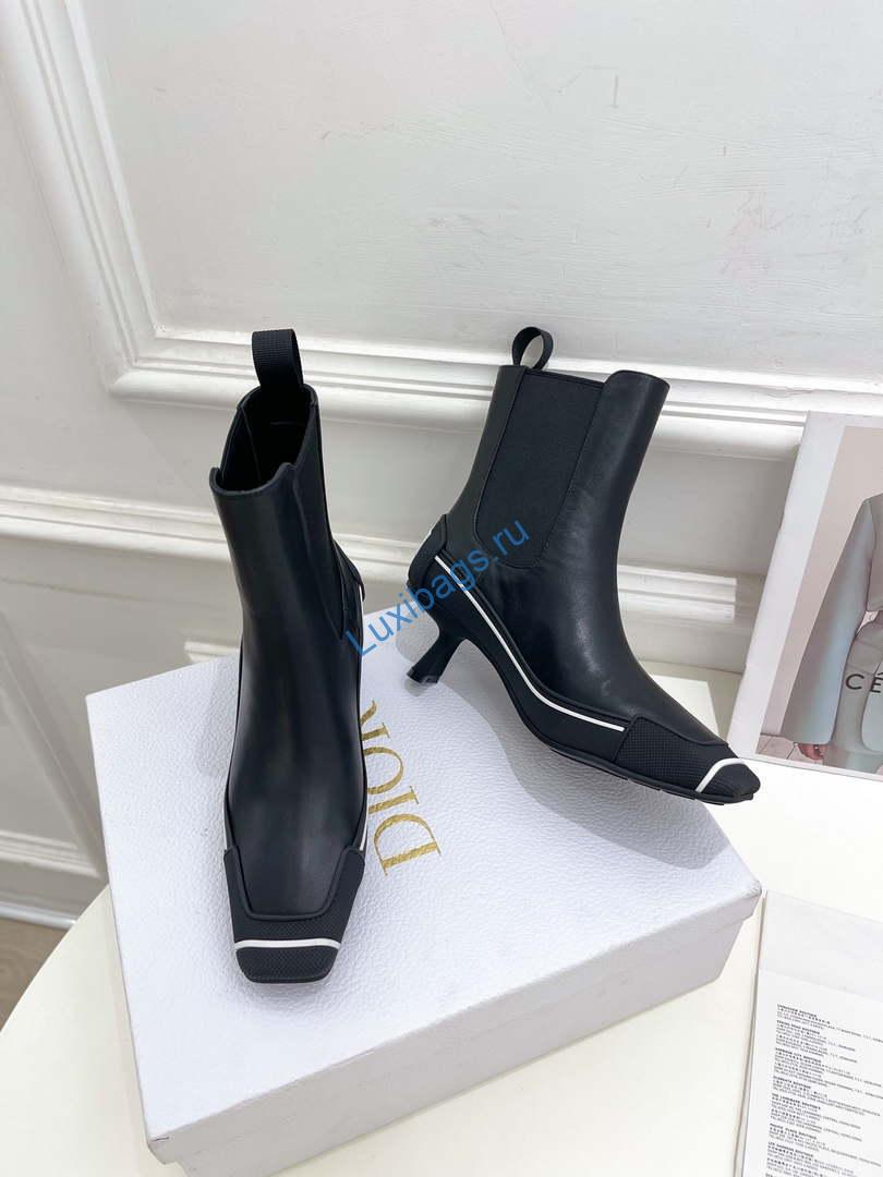 Dior Women's Shoes- D-Motion Heeled Ankle Boot - KCI796VSO_S20X | diorwomen sshoes d riseankleboot kci767tfc s17x 3193197 003 5f719e6c d782 407d be26 c85e5c4d80d1