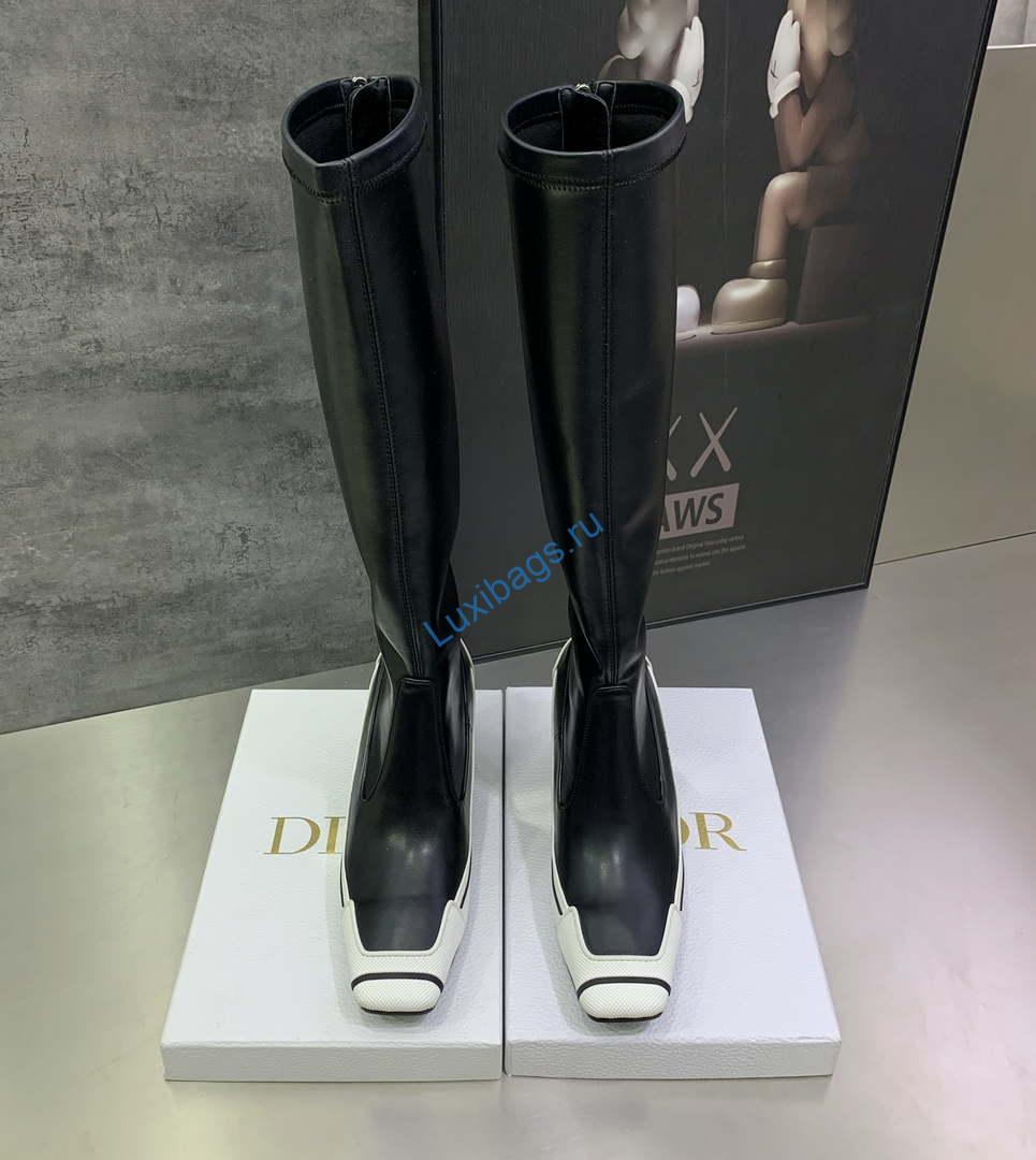 Dior Women's Shoes KCI799NSR_S20X D-Motion Heeled Boot 191443 | diorwomen sshoesd motionheeledbootkci799nsr s20x 2191443 002