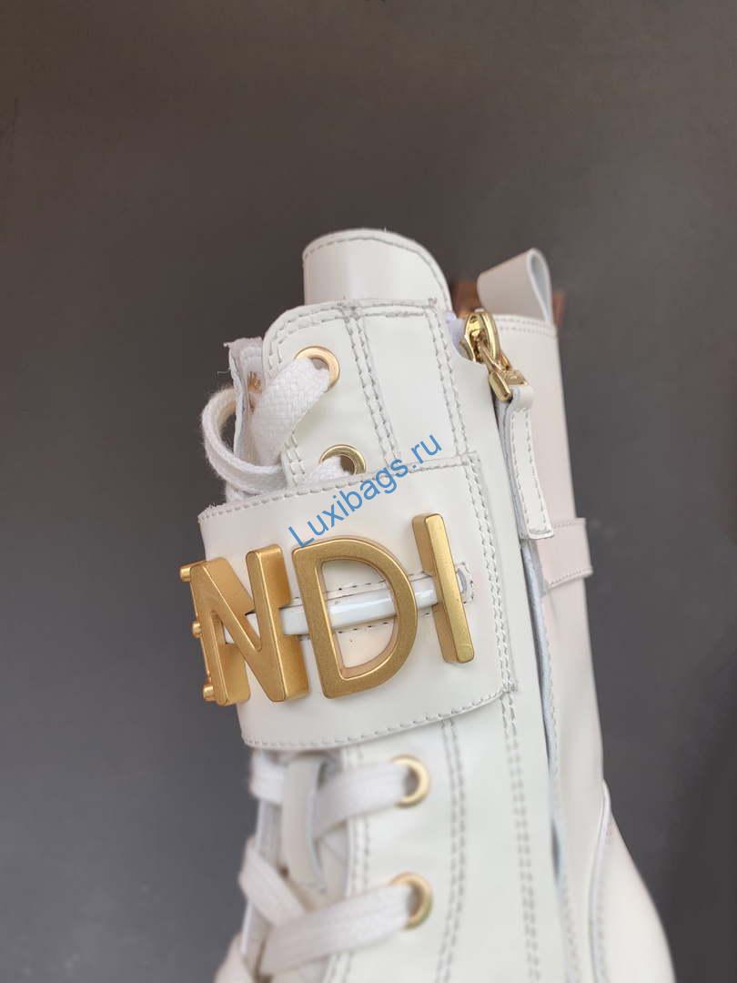 Fendi Women Shoes 8T8355AKY6F1IEM Fendigraphy White leather biker boots 193216 | fendiwomenshoes8t8355aky6f1iemfendigraphy193216 005 4f4a63c4 ebac 4399 81ce 797ed9bbf688