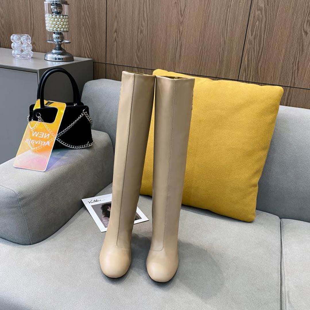 Fendi Women Shoes Cut Brown leather high-heeled boots 192496 | fendiwomenshoesrockokoboots192496 003