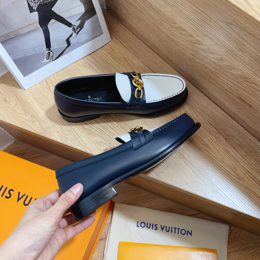 Louis Vuitton Women's Shoes 1AACXY Chess Flat Loafers 184001 | louisvuitton women sshoes chessflatloafers 1aacxy 3184001 3
