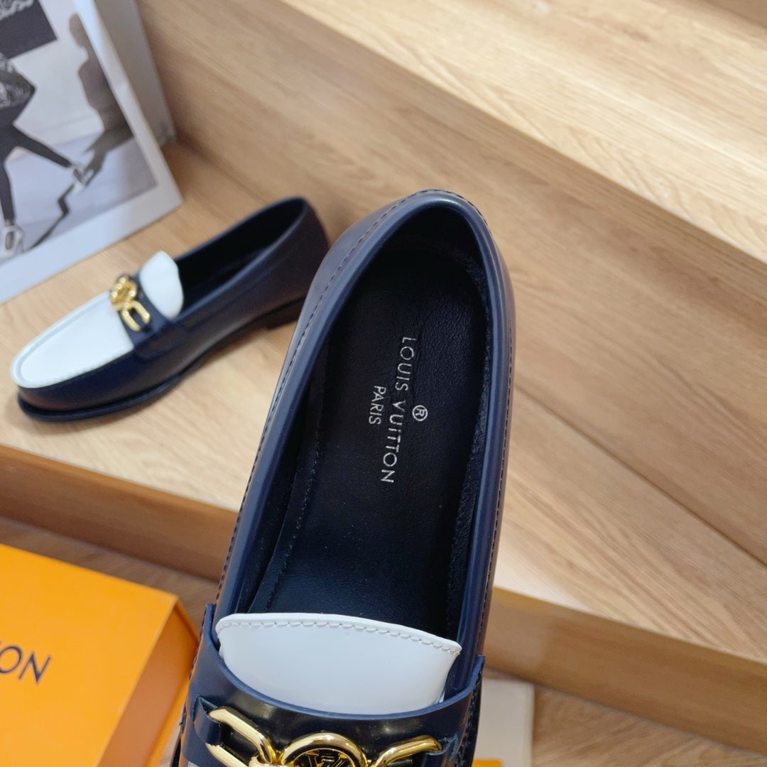 Louis Vuitton Women's Shoes 1AACXY Chess Flat Loafers 184001 | louisvuitton women sshoes chessflatloafers 1aacxy 7184001 7