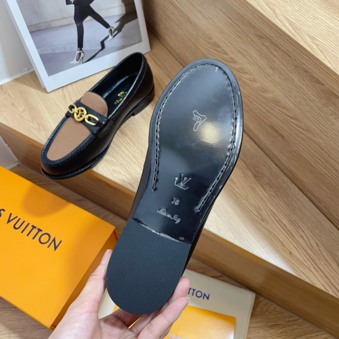 Louis Vuitton Women's Shoes 1AACXY Chess Flat Loafers 184003 | louisvuitton women sshoes chessflatloafers 1aacxy 9184003 9