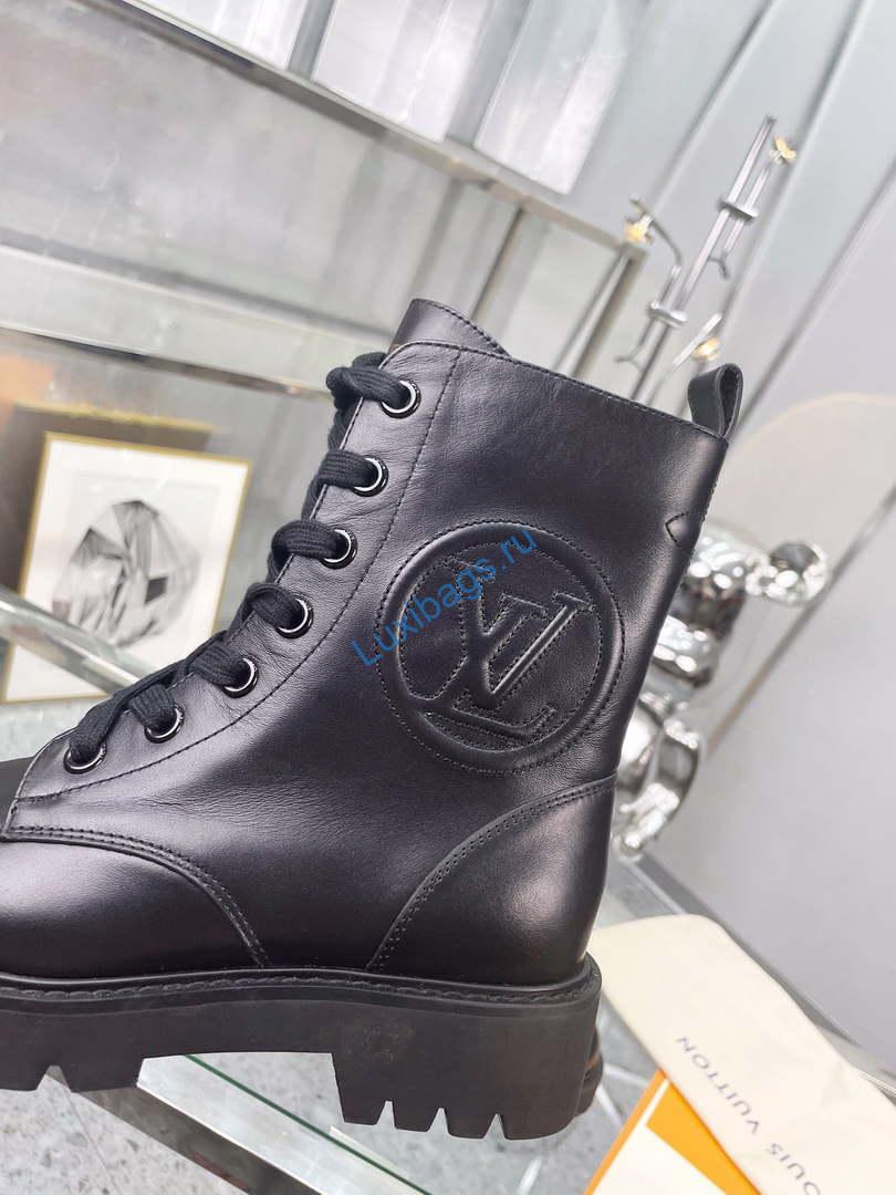 Louis Vuitton -Women's Shoes - Territory Flat Ranger - 2022 Collection - 1A94Q5 Black | louisvuitton womenshoes territoryflatrangers 2022collection 1a94q5 008