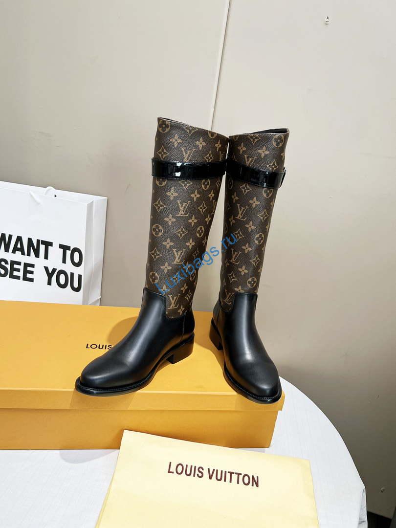 Louis Vuitton - Women's Shoes -Westside Flat High Boots -2022 Collection -1AABES #001 | louisvuitton womenshoes westsideflathighboots 002 0cac5b94 1bae 4bb8 9adb ff03a8a914d8