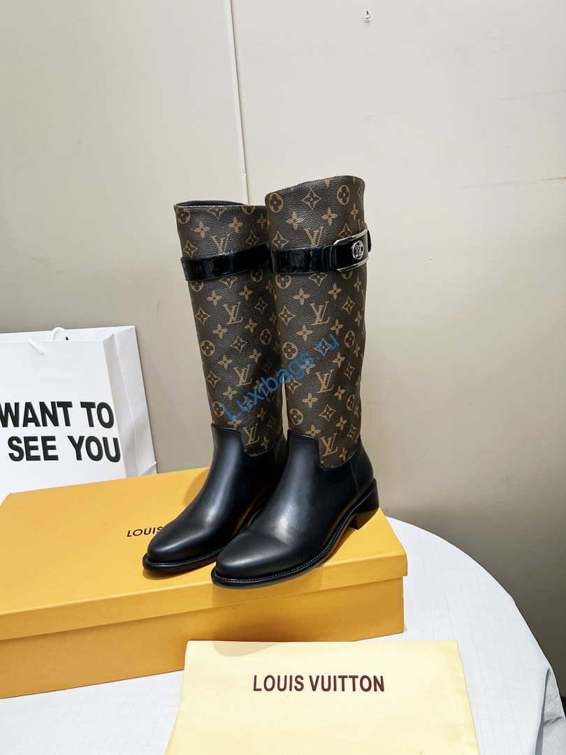 Louis Vuitton - Women's Shoes -Westside Flat High Boots -2022 Collection -1AABES #001 | louisvuitton womenshoes westsideflathighboots 003 4d4a141d 5a7b 4b8a a87c 1bffa5be6059
