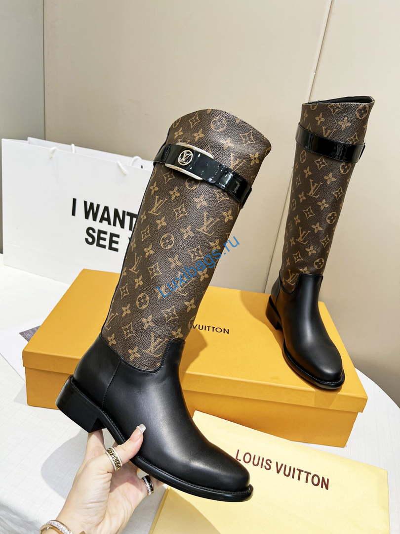 Louis Vuitton - Women's Shoes -Westside Flat High Boots -2022 Collection -1AABES #001 | louisvuitton womenshoes westsideflathighboots 005 6f41c423 4a82 48fc 9ad3 15253e6a8152