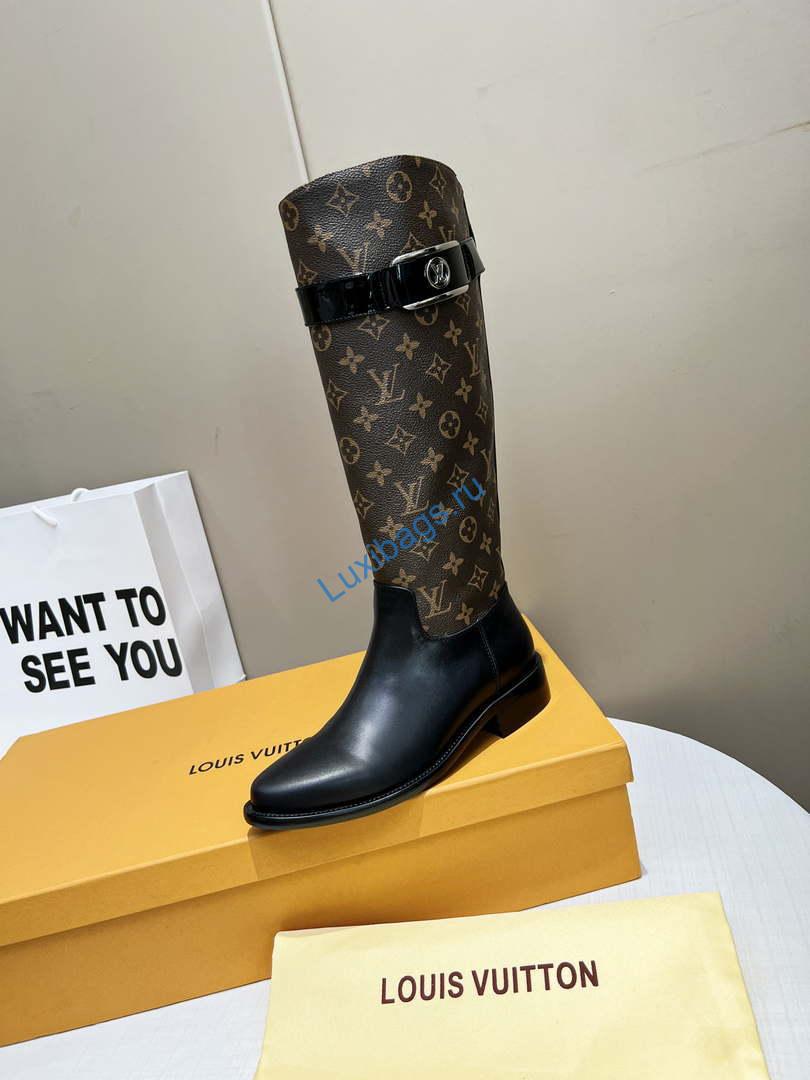 Louis Vuitton - Women's Shoes -Westside Flat High Boots -2022 Collection -1AABES #001 | louisvuitton womenshoes westsideflathighboots 008 55cd668d c033 43d1 b765 d5007c2b7409