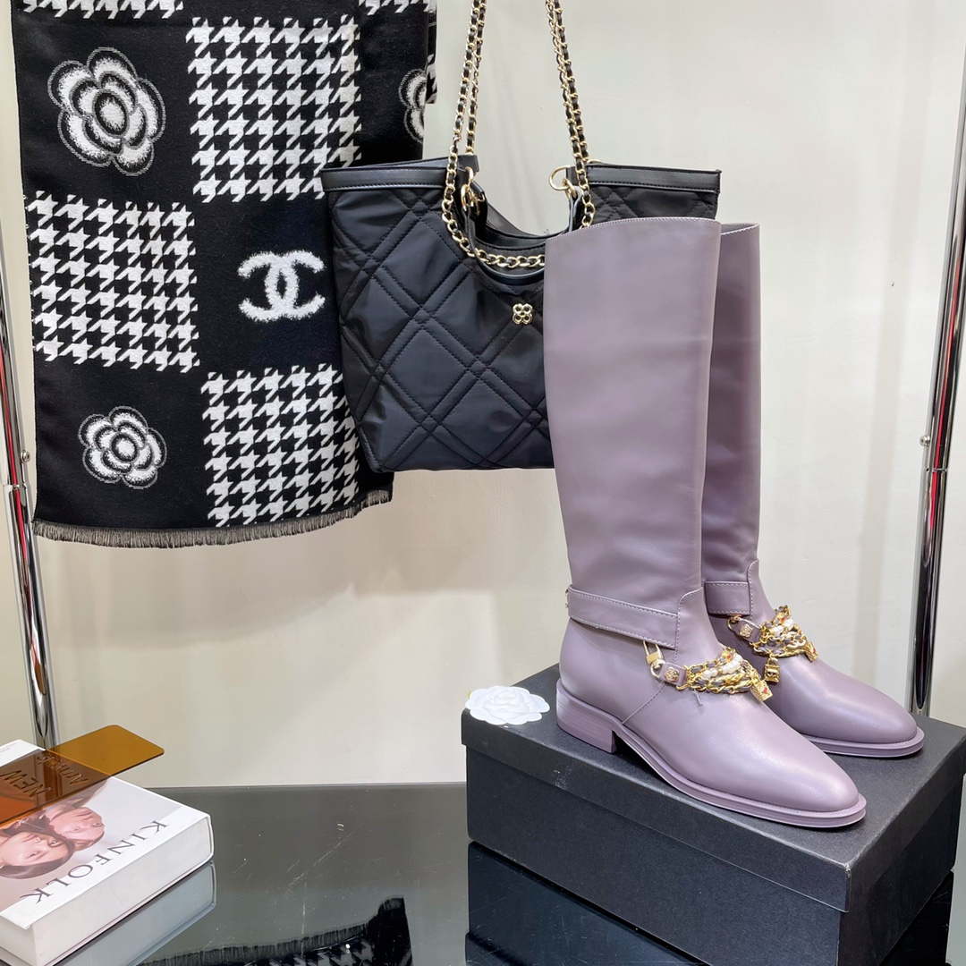 Chanel Women's Shoes High Boots G38812 | wsxc1665850475041 chanel womensshoes highboots g38812 4