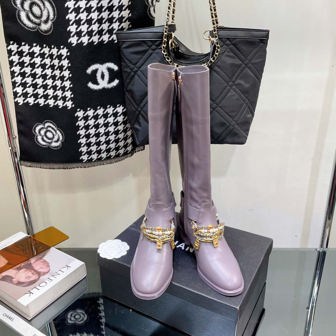 Chanel Women's Shoes High Boots G38812 | wsxc1665850475041 chanel womensshoes highboots g38812 9