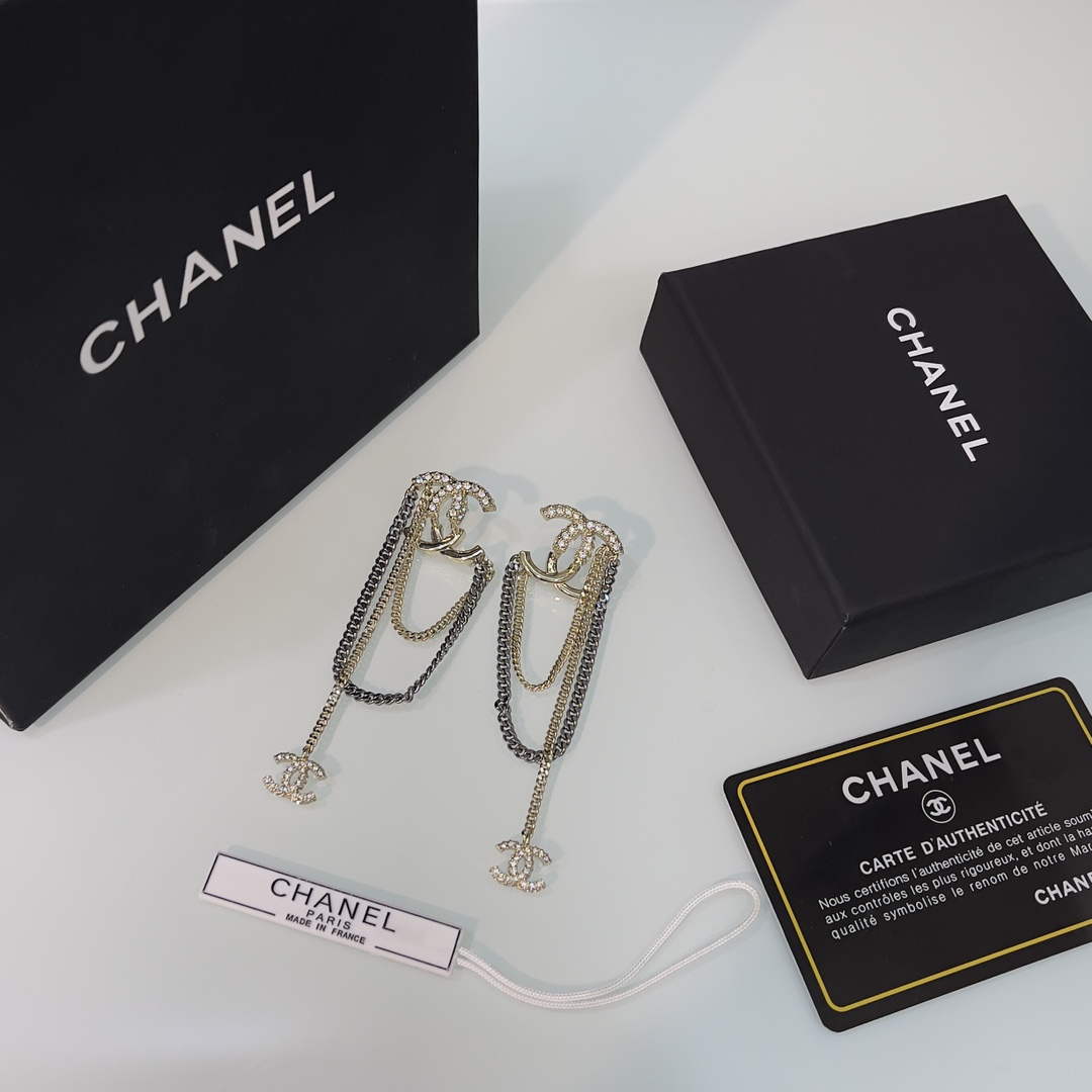 Chanel AB9853 Earring Designer Jewelry CC31527 | chanel ab9853 earring designer jewelry cc31527 003