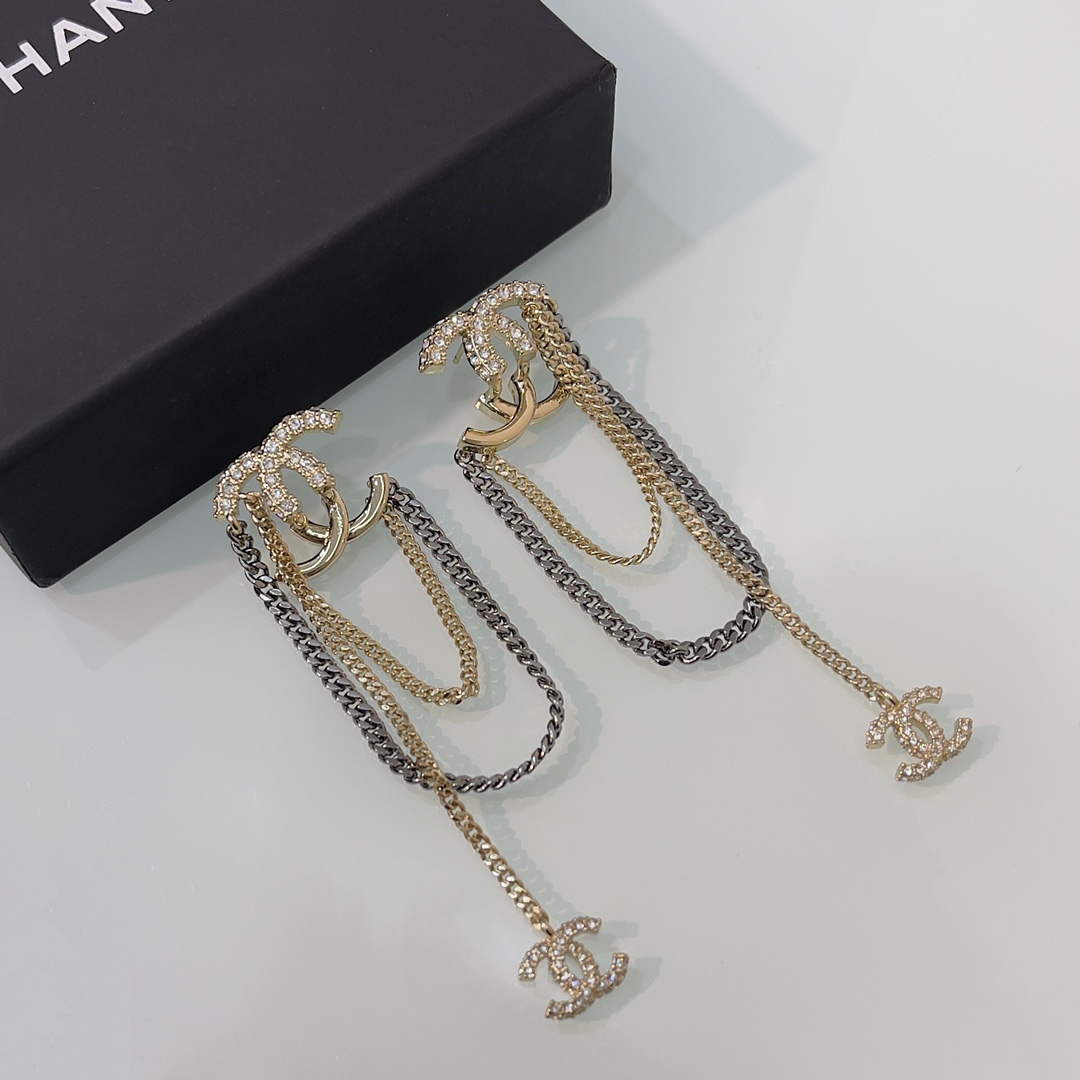 Chanel AB9853 Earring Designer Jewelry CC31527 | chanel ab9853 earring designer jewelry cc31527 005